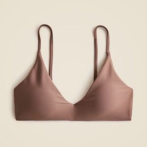 NWT J CREW Lana bikini top in Classic Sculpt™ in Smoky Willow Wood